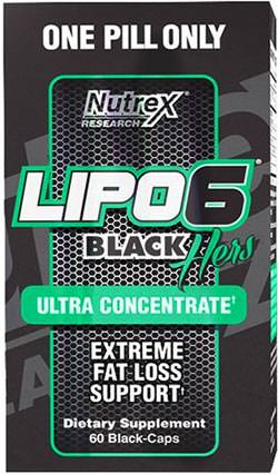 Жиросжигатель для женщин Lipo-6 Black Hers Ultra Concentrate US от Nutrex