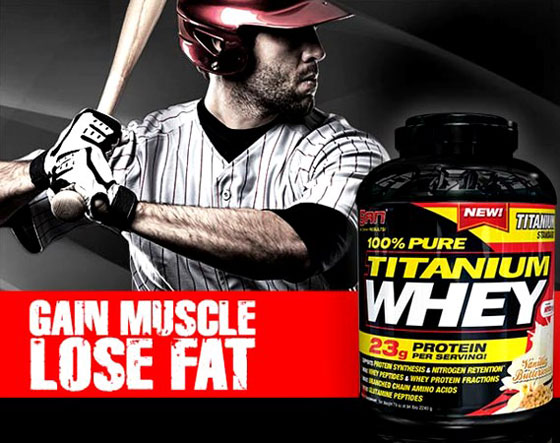 Сывороточный протеин 100% Pure Titanium Whey от SAN Сывороточный протеин 100% Pure Titanium Whey от SAN