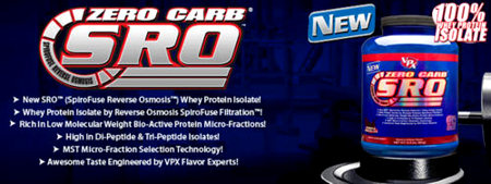 VPX Zero Carb - 100% сывороточный изолят.