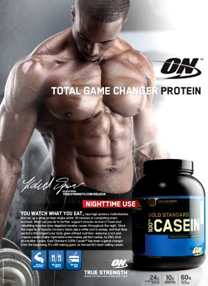 Gold Standard 100% Casein - казеин от Optimum Nutrition