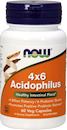 Пробиотики NOW Acidophilus 4x6 Billion 60 caps