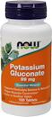 Калий NOW Potassium Gluconate 99mg
