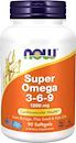 NOW Super Omega 3-6-9 1200 мг 90 капс