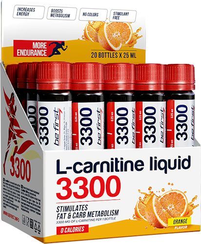 Карнитин Be First L-Carnitine Liquid 3300 мг 20 амп