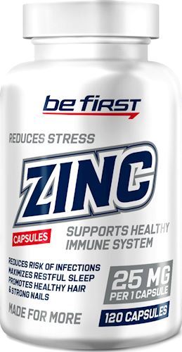 Цинк Be First Zinc 25 мг