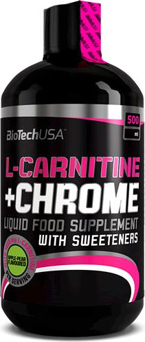 Карнитин BioTech USA L-Carnitine + Chrome