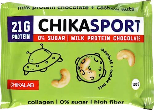 Протеиновый шоколад Chikalab Chika Sport
