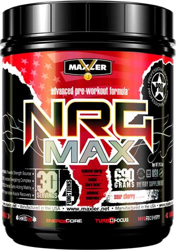Предтренировочный комплекс Maxler NRG MAX
