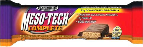 Протеиновые батончики MuscleTech Meso-Tech Complete Bar