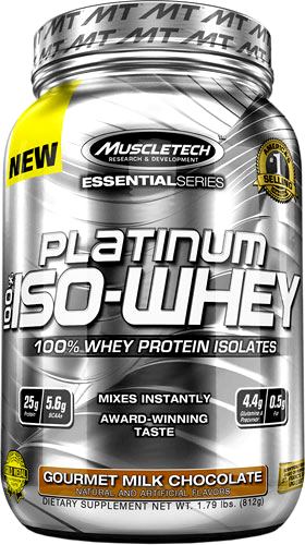 Протеин MuscleTech Platinum 100% ISO-Whey Essential Series