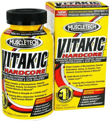 Витамины и минералы MuscleTech Vitakic Hardcore