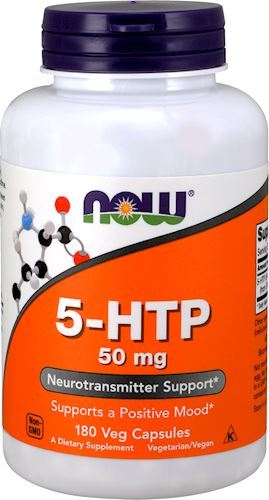 NOW 5-HTP 50 мг 180 капс