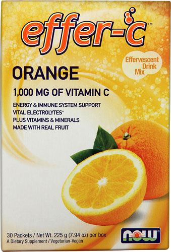 Витамин Ц NOW Effer-C 1000mg Vitamin C
