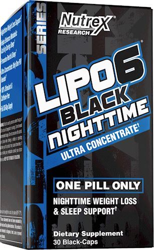 Жиросжигатель Nutrex Lipo-6 Black Nighttime UC