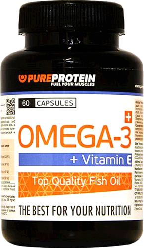 Омега-3 PureProtein Omega-3 + Vitamin E
