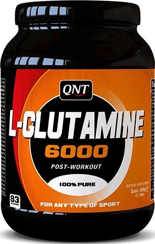 Глютамин QNT L-Glutamine 6000 500 г