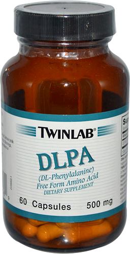 Фенилаланин Twinlab DLPA 500 мг