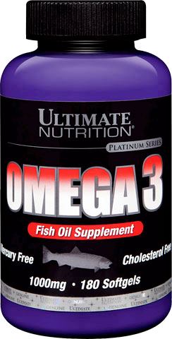 Омега-3 Ultimate Nutrition Omega-3 1000mg