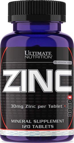 Цинк Ultimate Nutrition Zinc 120 tabs