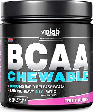 Аминокислоты Vplab BCAA Chewable 4-1-1 (VP laboratory)