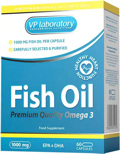 Рыбий жир Омега-3 Vplab Fish Oil (VP laboratory)