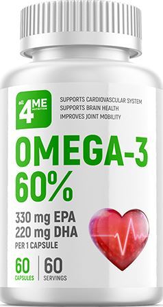 4Me Nutrition Omega 3 60