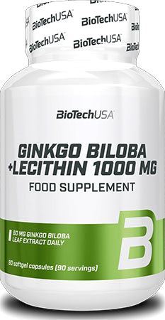 Комплекс гинкго билоба и лецитина Ginkgo Biloba + Lecithin от BioTech USA