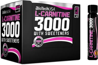 Карнитин L-Carnitine 3000 от BioTech USA