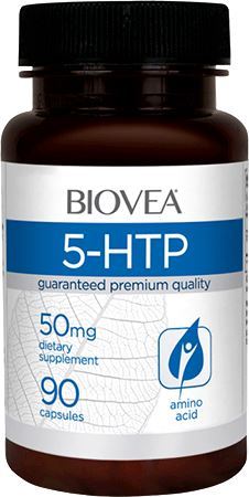 5-гидрокситриптофан BIOVEA 5-HTP 50 мг Time Release 90 капс