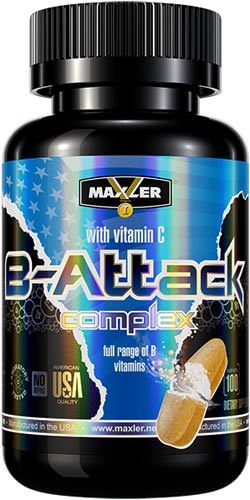 Витамины B-Attack Complex от Maxler