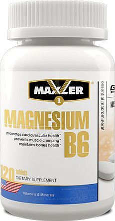 Витамины Magnesium B6 от Maxler