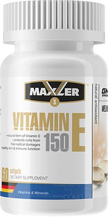 Maxler Vitamin E Natural form 150 мг
