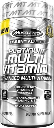 Витаминно-минеральный комплекс Platinum Multi Vitamin Essential Series от MuscleTech