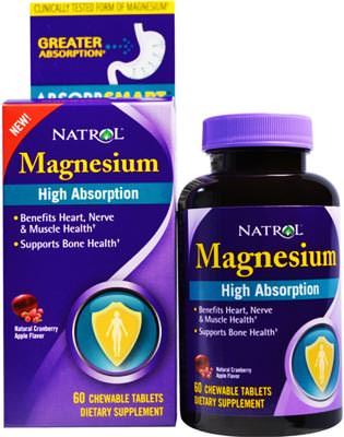 Магний High Absorption Magnesium от Natrol