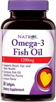 Омега-3 Natrol Omega-3 Fish Oil 1200mg