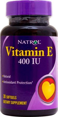 Витамин Е Natrol Vitamin E 400IU