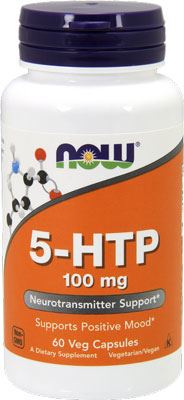 Аминокислота триптофан 5-HTP 100mg от NOW
