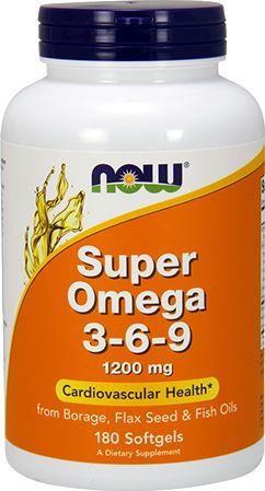 Рыбий жир NOW Super Omega 3-6-9 1200 мг