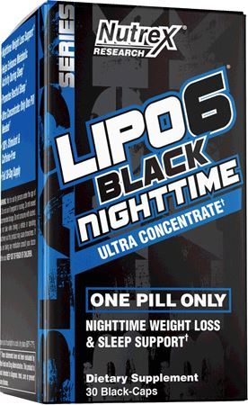 Жиросжигатель Lipo-6 Black Nighttime UC от Nutrex