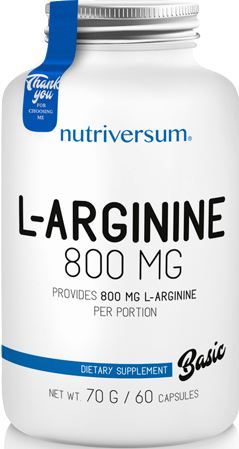 Nutriversum L-Arginine в капсулах