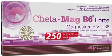 Магний с витамином Б6 Chela-Mag B6 Forte от Olimp