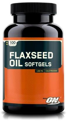 Flaxseed Oil 100 капсул от Optimum Nutrition