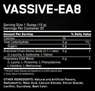 Состав Vassive EA8