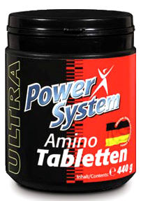 Power System Amino Tabletten