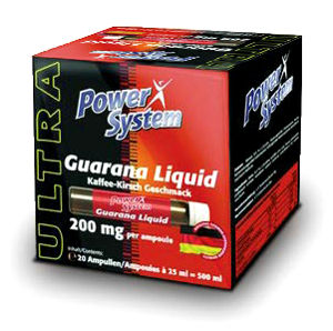 Power System Guarana Liquid 20 бутылочек по 25 мл