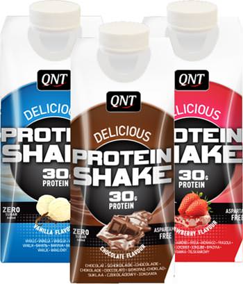 Готовый протеиновый напиток Delicious Protein Shake от QNT