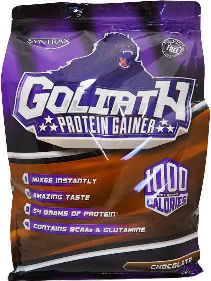 Высококалорийный гейнер Goliath от Syntrax