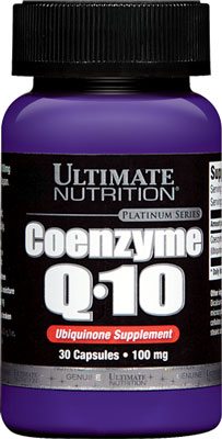 Коэнзим Ку10 Coenzyme Q10 от Ultimate Nutrition