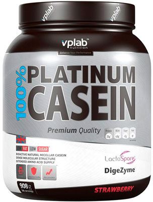 Казеин 100% Platinum Casein от Vplab