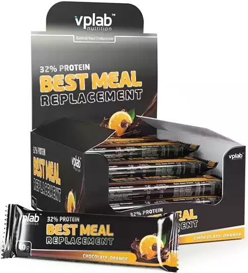 Протеиновый батончик 32% Protein Best Meal Replacement от Vplab